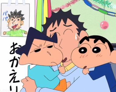 《風間同學的爸爸》蠟筆小新超稀有角色登場引爆話題 長相竟然被說成在搞投資詐欺