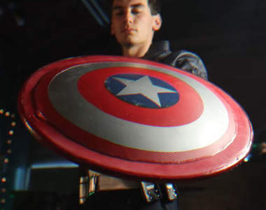 【有片】網友製作《美國隊長盾牌》真的可以反彈牆壁重現電影中的帥