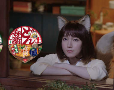 吉岡里帆《日清兵衛麵廣告》最新廣告星野源不見了!?取而代之的是...