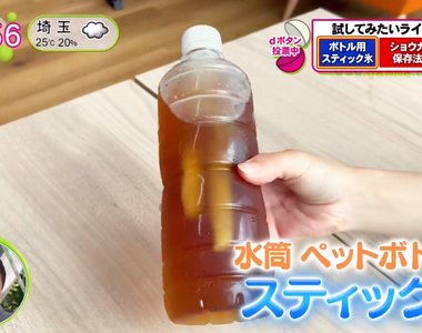 《棒狀冰塊製作法》夏天隨身喝冷飲必備神器 瓶口狹窄的寶特瓶也能輕鬆塞進去