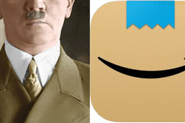《亞馬遜APP新圖示爭議》長得很像希特勒的小鬍子？網友議論紛紛之下悄悄改掉了
