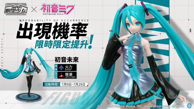 圖片4 超萌der《模型少女 AWAKE》X 「初音未來」聯動今日正式開跑,驚喜舞蹈「Energy Say High」影片首度公開 & 釋出全新玩法及豪華福利 | 宅宅新聞