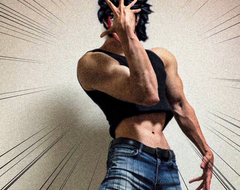 超養眼福利《JOJO的完美身材》身高180體脂只有12%真實存在還很可口❤