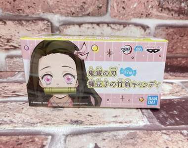 鬼滅之刃周邊《禰豆子竹筒糖果》放顆糖給人咬這樣的設計我覺得合理