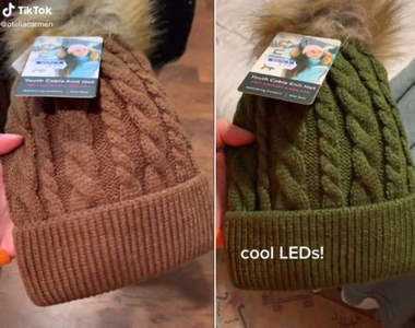 同一頂帽子?《超神奇變色毛帽》買了棕色回家變綠色,讓人看了滿頭問號