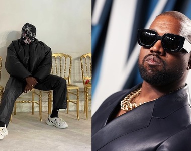 預告與Nike再續前緣?肯爺時尚活動上腳踩adidas YEEZY FOAM RUNNER卻配上Nike的襪子