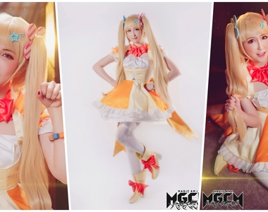 爆紅神魔女將「Miss布丁」變身→百波瀨心愛ღ《魔法少女Magicam》1,000,000玩家突破感謝祭!Cosplay票選活動開跑~★