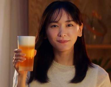 新垣結衣代言《Asahi生啤》首次接拍酒類廣告結果太有效果缺貨啦
