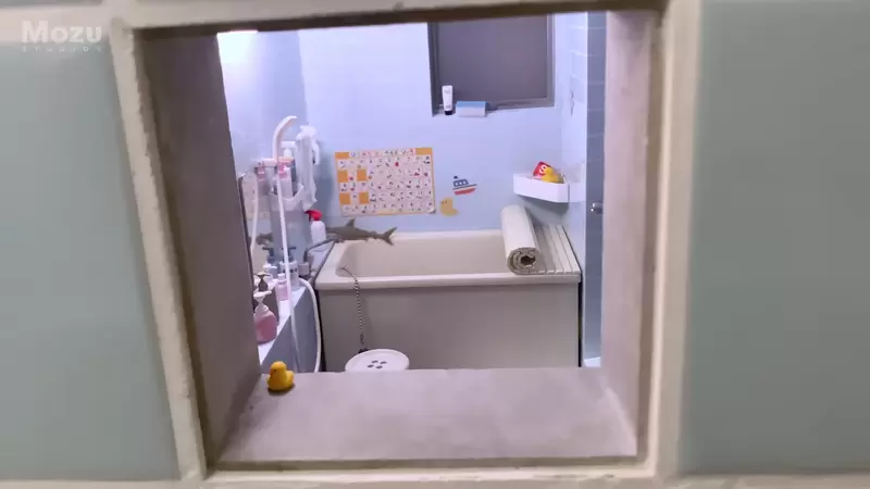 牆角打造《迷你微型浴室》耗時五個月打造的極小型世界 牆角打造《迷你微型浴室》耗時五個月打造的極小型世界