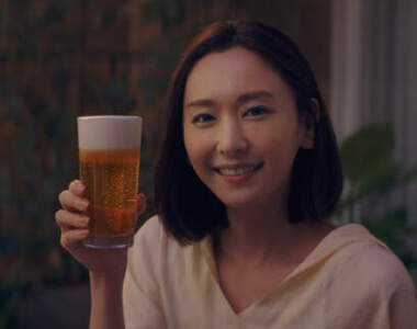 4月新廣告《新垣結衣代言Asahi生啤》這系列廣告每一支都能夠被女神給療癒到