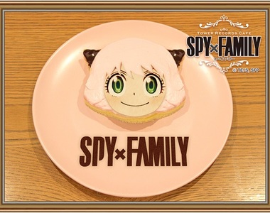 賀動畫開播紀念《間諜家家酒限定咖啡廳》這安妮亞鬆餅看起來很可口（流口水）