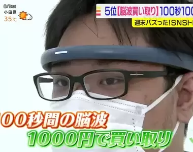 《日本收購腦波服務》100秒的腦波賣1000日圓 你願意以這個價格出賣你的大腦嗎？