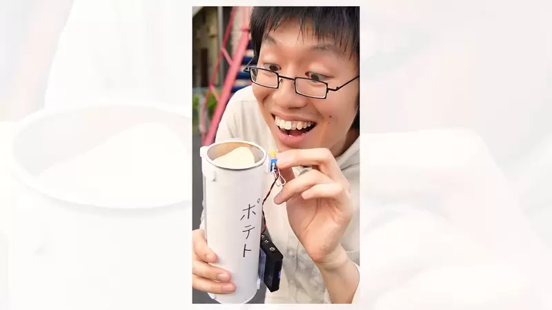 日網友發明《洋芋片升降機》這算浪費才能嗎?可是我看了感覺有點心動耶 日網友發明《洋芋片升降機》這算浪費才能嗎?可是我看了感覺有點心動耶