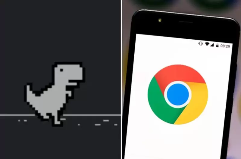 網路斷線限定版!Google《Chrome》瀏覽器隱藏遊戲,只有在沒有連接時才會出現… 網路斷線限定版!Google《Chrome》瀏覽器隱藏遊戲,只有在沒有連接時才會出現…