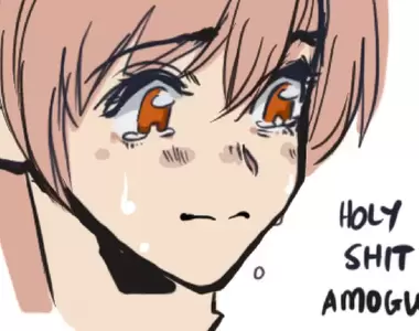 《瞳孔中的Among Us》歐美繪師流行的惡搞遊戲 想畫哭哭表情只要這樣做就行