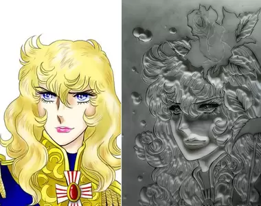 《凡爾賽玫瑰橡皮擦雕刻》達人手藝極致呈現的藝術級作品