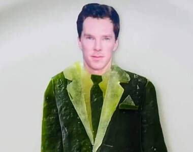 抖音網友分享《大明星衣物擺盤》不要玩食物!我聽到馬麻開始要碎念我惹