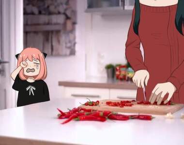 網友分享《間諜家家酒迷因》感覺這很像是馬麻會做出來的事XD