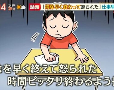 《提早做完工作很吃虧》小學努力打掃被老師潑冷水 拖時間耗到最後一秒才是王道?