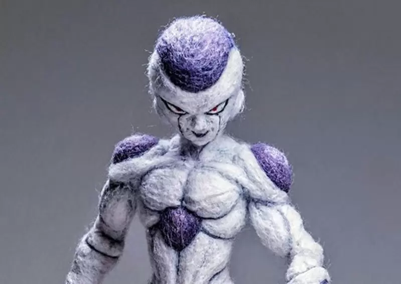 強過頭的羊毛氈藝術《弗利沙最終型態》讓人不敢置信的完成品表現 強過頭的羊毛氈藝術《弗利沙最終型態》讓人不敢置信的完成品表現