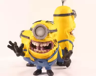 能讓小朋友嚇到的《惡魔小小兵》膽子小的不要看！怕大家今晚會睡不著