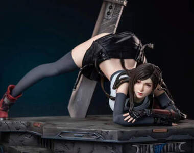 最終幻想7重製版《蒂法 Jack-O姿勢雕像》1/4大小,高級版還提供配件脫卸功能?