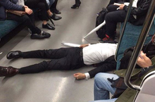 這不是案發現場？！人沒死…只是情報量太多的〝澀谷宿醉〞街頭實際拍攝