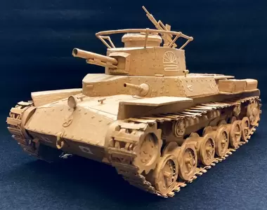 日本推主的巧手製作《寫實風紙板藝術》迷你卻又不失精緻的戰車真的好好看