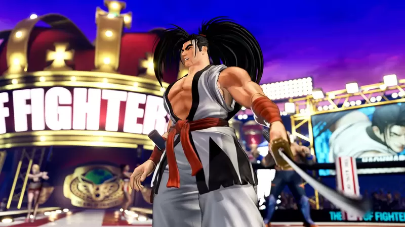 拳皇15 DLC宣傳片《裏大蛇隊、侍魂隊參戰》等等...拿刀的霸王丸也可以上來打喔！？