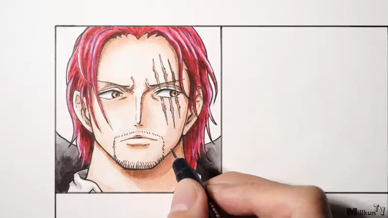 航海王《紅髮傑克的12種動漫畫風》當年救了年幼魯夫的辣個男人