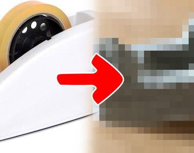 《膠帶台的驚人內幕》裡面竟然不是中空的？日本網友驚呼用了一輩子都不知道