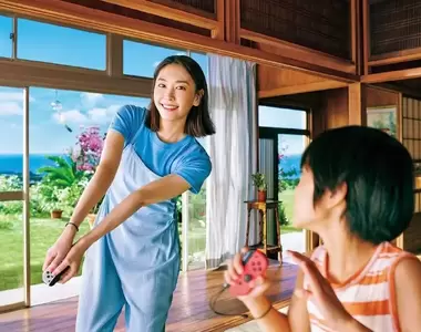 新垣結衣演出《Nintendo Switch運動》2022年夏季廣告,田舍劇情加上漂亮大姊姊,這劇情很可以喔❤