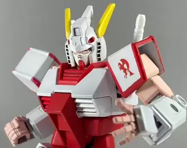 網友製作《聖鬥士星矢 天馬座鋼彈》接近戰鬥型MS還會領悟第七感,簡直無敵了啊