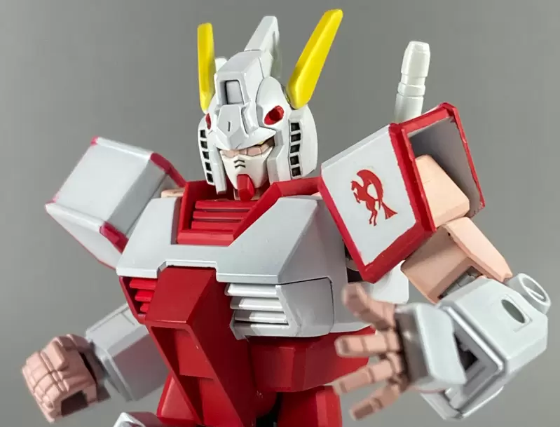 網友製作《聖鬥士星矢 天馬座鋼彈》接近戰鬥型MS還會領悟第七感，簡直無敵了啊