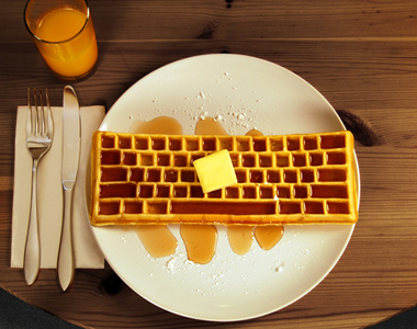 宅力爆發,愛你愛到吃掉你!《鍵盤鬆餅》又出現在社群討論,還有俄羅斯方塊可以選擇!