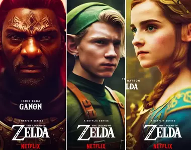 網友創作《薩爾達傳說真人影集》弄得太像導致太多網友真的覺得Netflix砸大錢要開拍惹