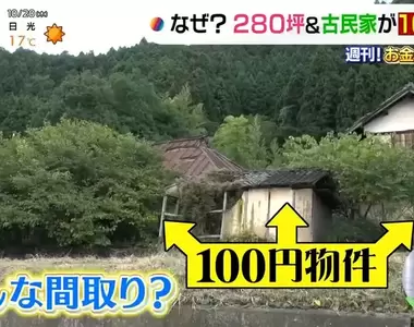《日本鄉下房子只要銅板價》280坪房地竟然只賣100日圓？買來可以改做什麼用途呢？
