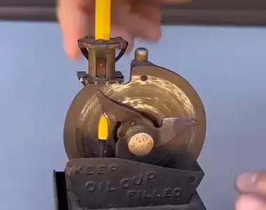 《手裏劍削鉛筆機》1920年代的產品怎麼用起來有點帥？