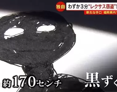 《目擊者畫出偷車賊》從頭到腳都是一身黑 這是外星人還是柯南的犯人?