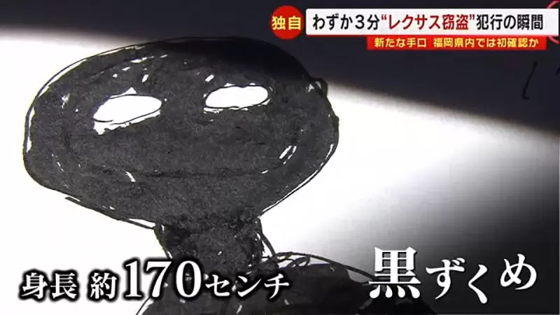 《目擊者畫出偷車賊》從頭到腳都是一身黑 這是外星人還是柯南的犯人? 《目擊者畫出偷車賊》從頭到腳都是一身黑 這是外星人還是柯南的犯人?