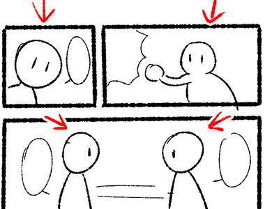 《畫漫畫容易犯的毛病》你習慣讓角色頭上留白嗎？這樣不知不覺會導致畫面很單調