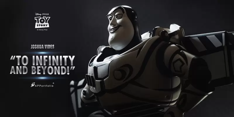 潮到出水宇宙限量款《黑白巴斯光年》APPortfolio×迪士尼×視覺藝術家Joshua Vides，三方聯名打造獨家精品