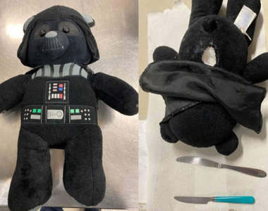 美國運輸安全管理局整理《2021年度十大違禁品》玩偶熊裡塞了刀子以為不會被抓到嗎