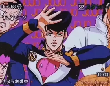 1980年代風格《JoJo的奇妙冒險 第四部 不滅鑽石》OP開頭,超懷舊的畫面7年級生應該看了超有感