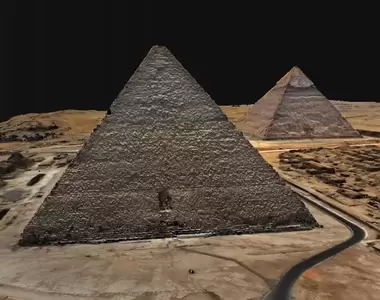 《探索胡夫金字塔》透過網路用雲遊的方式帶你一窺據今4500萬年的遺跡