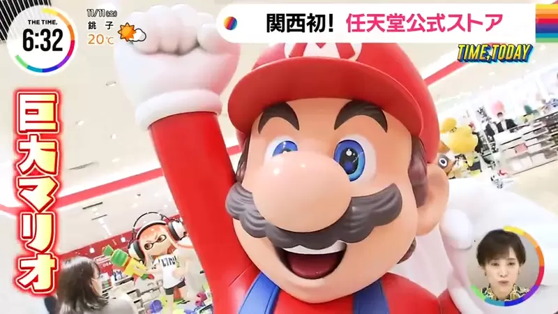 《任天堂大阪旗艦店開幕》關西粉絲搶頭香掃貨 逛完再去旁邊的卡普空咖啡喝一杯