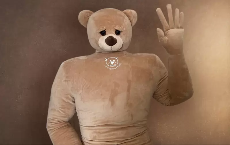 等身大《男友熊熊抱枕》給妳打從心底滿滿的安全感,溫暖舒服的依靠 等身大《男友熊熊抱枕》給妳打從心底滿滿的安全感,溫暖舒服的依靠