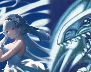 《將遊戲王卡丟進繪畫ＡＩ的結果》你能猜出美少女原本是哪張牌嗎？資深粉絲肯定能夠全答對