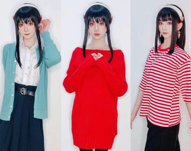 正妹Coser跳起來《間諜家家酒x月薪嬌妻》眼睛冒愛心老婆跳舞超可愛❤