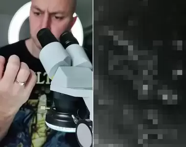 《用顯微鏡看指甲垢的結果》喜歡咬指甲的朋友該注意一下囉